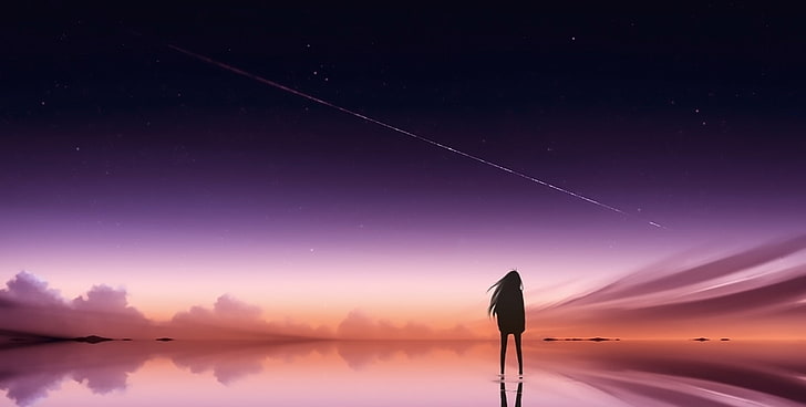 HD wallpaper: anime background desktop computer, sky, star - space, night |  Wallpaper Flare