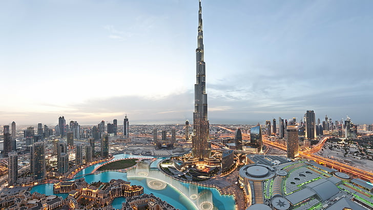 HD wallpaper: Khalifa Tower, Dubai, Best hotels, tourism, travel, resort | Wallpaper Flare