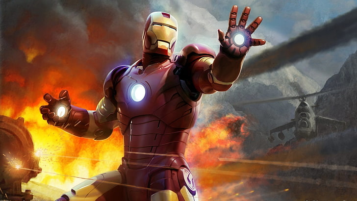 Marvel Iron Man Mark 3, futuristic, toy, plastic, toy Soldier, HD wallpaper