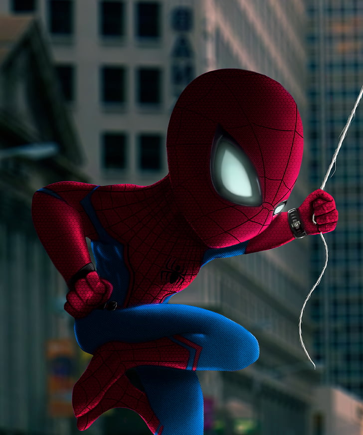 Spider-Man, Marvel Comics, 4K, HD wallpaper