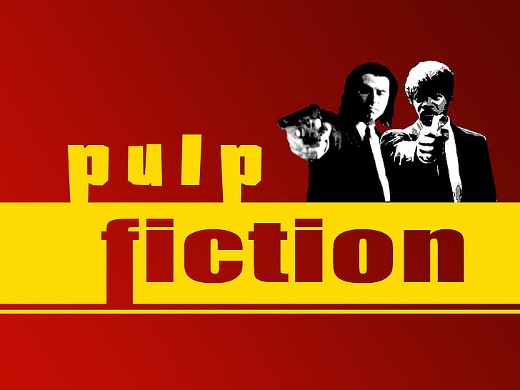 Pulp Fiction John Travolta and Samuel L. Jackson, Movie, HD wallpaper