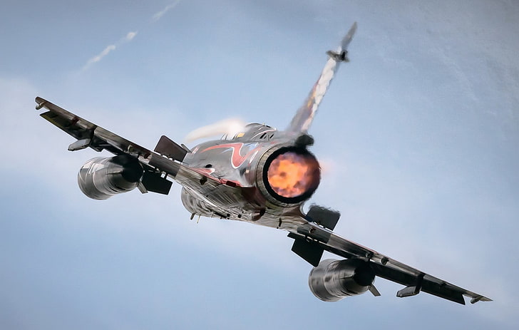 black and gray metal tool, Mirage 2000, aircraft, air vehicle, HD wallpaper
