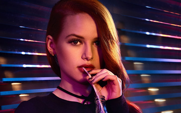 Madelaine Petsch In Riverdale, young adult, portrait, one person
