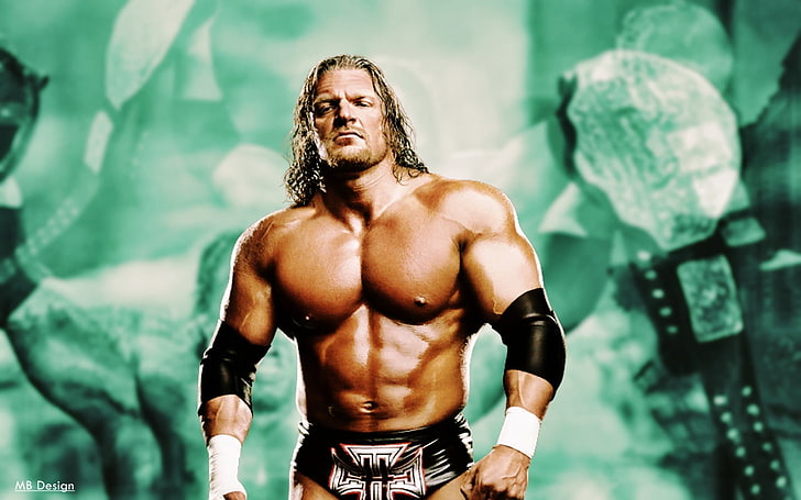 WWE, Triple H, wrestling, wwf, strength, muscular build, shirtless