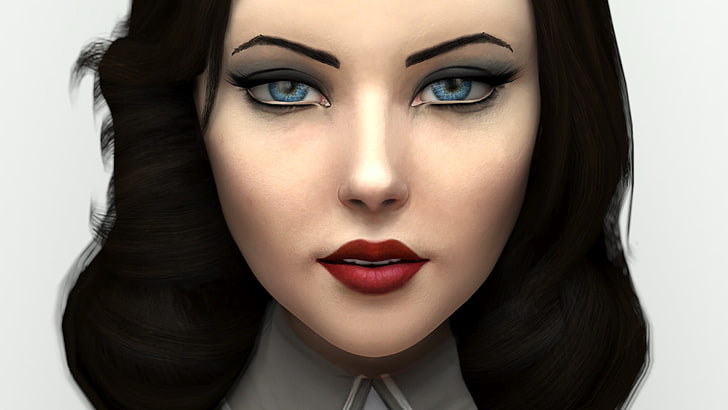 female cosmetology training head, BioShock Infinite: Burial at Sea, HD wallpaper
