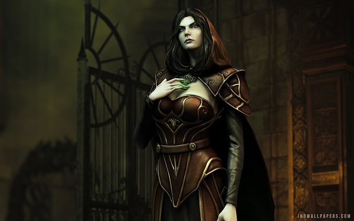 Castlevania, Castlevania: Lords of Shadow 2, Carmilla, one person, HD wallpaper