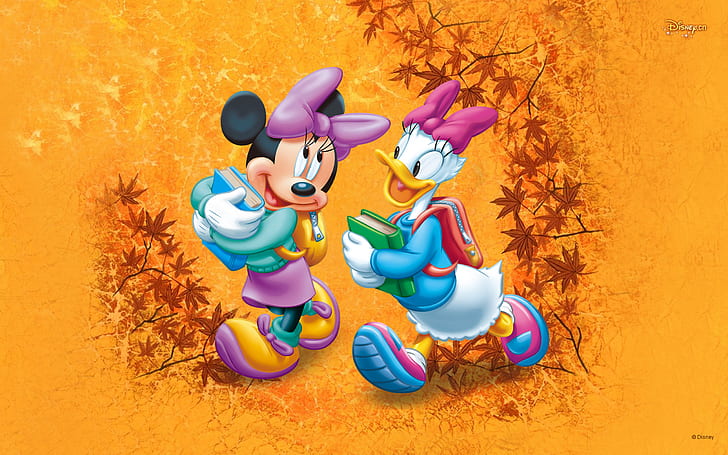 Cartoon Mickey Mouse And Donald Duck Wallpaper Hd, HD wallpaper