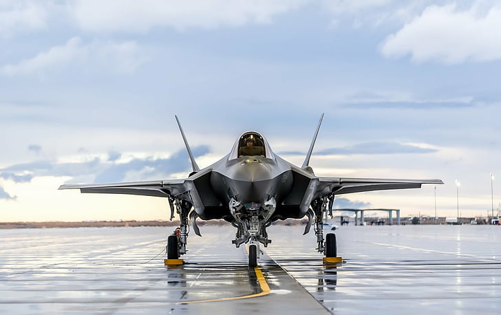 Jet Fighters, Lockheed Martin F-35 Lightning II, Aircraft, Warplane, HD wallpaper
