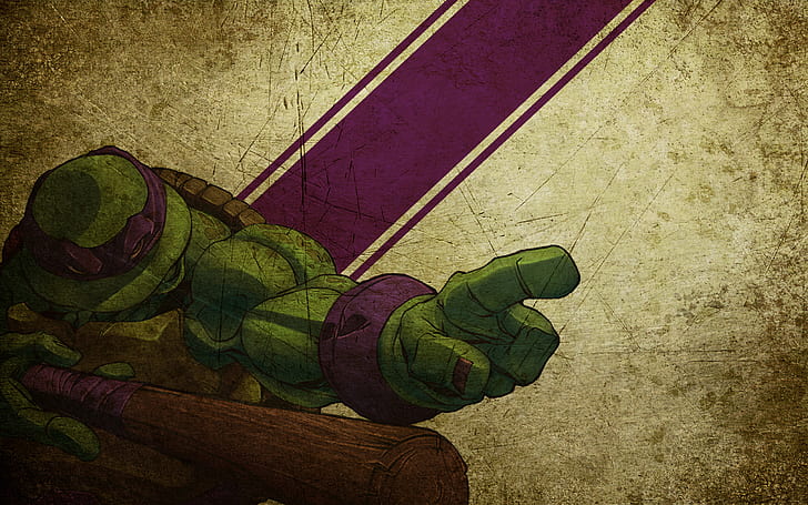 Teenage Mutant Ninja Turtles TMNT Donatello HD, cartoon/comic