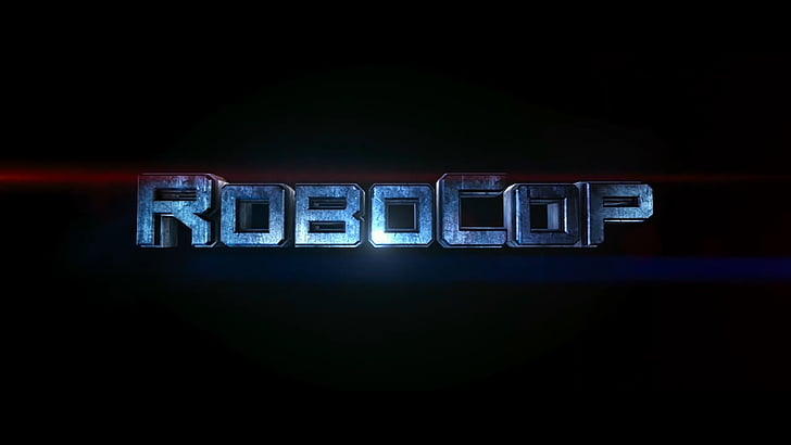 logo, movie, robocop, sci fi, HD wallpaper