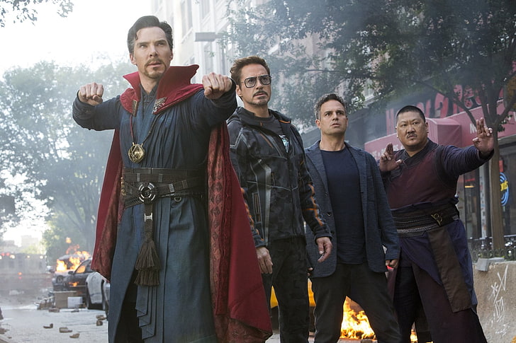 Movie, Avengers: Infinity War, Benedict Cumberbatch, Benedict Wong, HD wallpaper