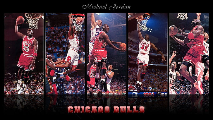 Chicago Bulls Michael Jordan, basketball, Chciago Bulls, NBA, HD wallpaper