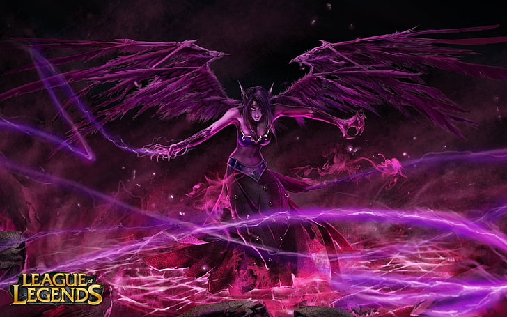 League of Legends demon character, magic, Morgana (League of Legends)