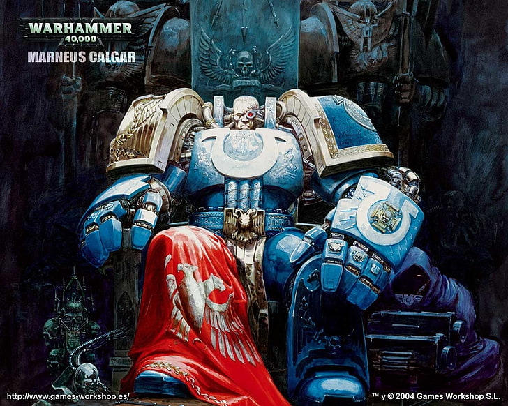 Warhammer Marneus Calgar wallpaper, Warhammer 40K, Space Marine