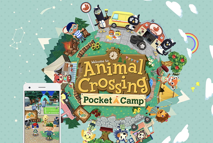 Animal Crossing, Animal Crossing: Pocket Camp, HD wallpaper