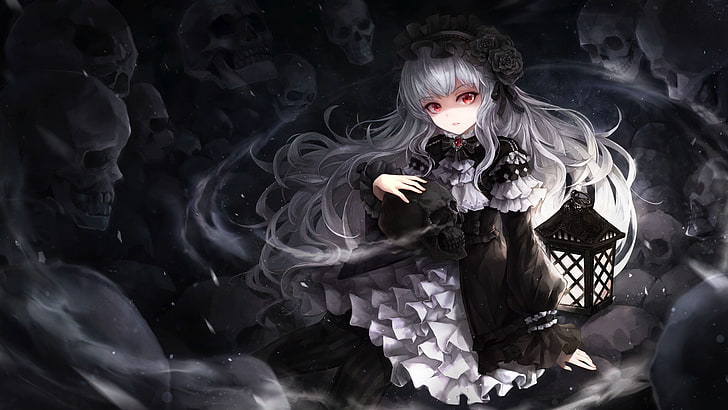 Pastel Goth Demon Anime Girl Kawaii Menhera Aesthetic