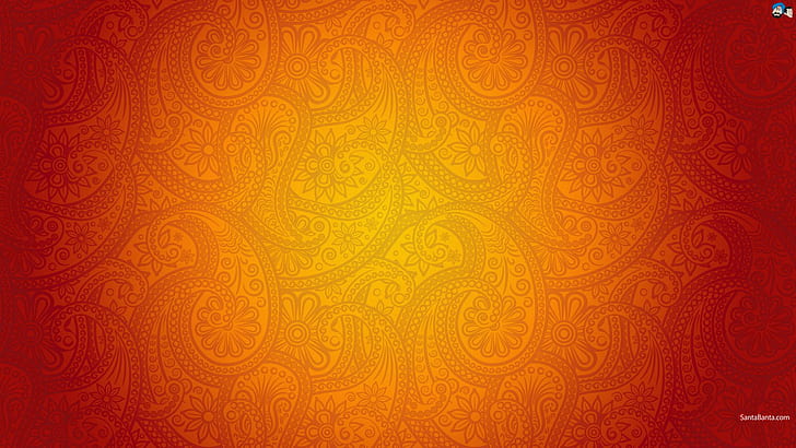simple background, texture, Paisley