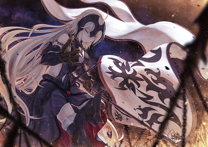 Fate Series, Fate/Grand Order, Avenger (Fate/Grand Order), Banner, HD wallpaper