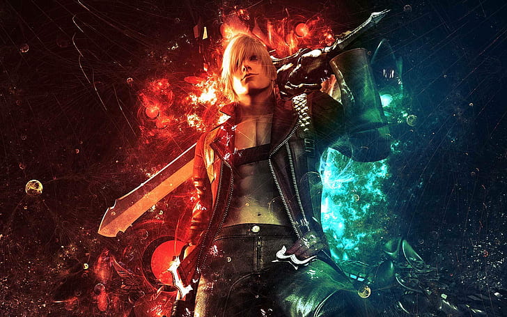Devil May Cry Capcom Dante HD, video games, HD wallpaper