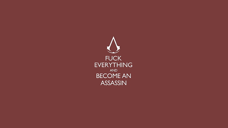 assassins creed text quotes funny logos 1920x1080  Entertainment Funny HD Art
