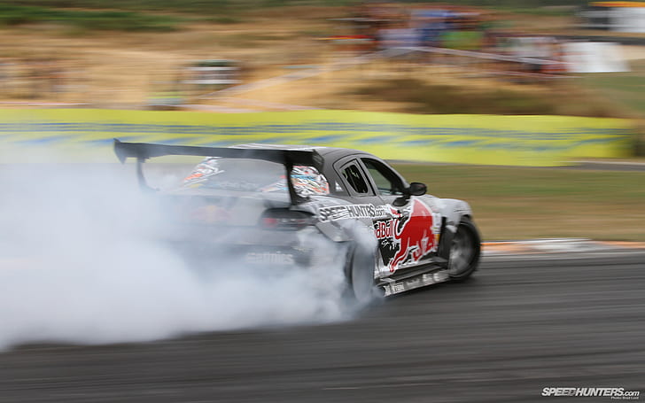 Mazda RX-8 Drift Smoke Motion Blur HD, cars