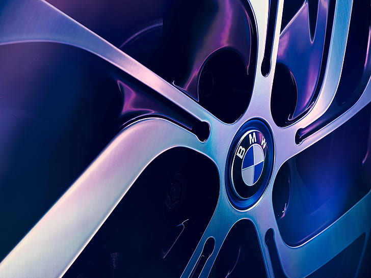 BMW, Logo, Alloy wheel, HD
