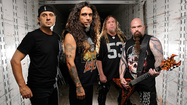 Band (Music), Slayer, Beard, Electric Guitar, Hat, Jeff Hanneman, HD wallpaper