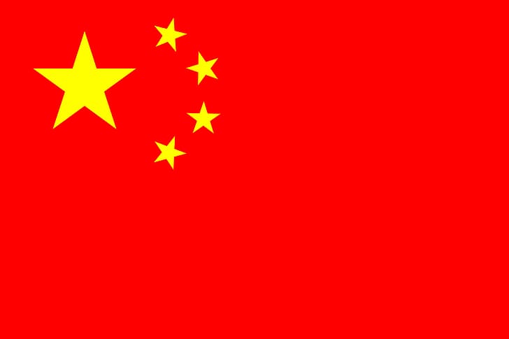 flag, China, Chinese national flag, HD wallpaper