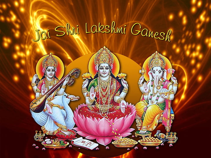 2732x2048px | free download | HD wallpaper: God Vinayagar, three Hindu  deities illustration, Lord Ganesha | Wallpaper Flare