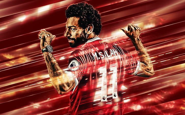 Soccer, Mohamed Salah, Liverpool F.C.