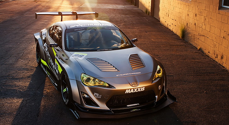 Scion FR S Supercharger, gray Toyota 86 rally car, Cars, Other Cars, HD wallpaper