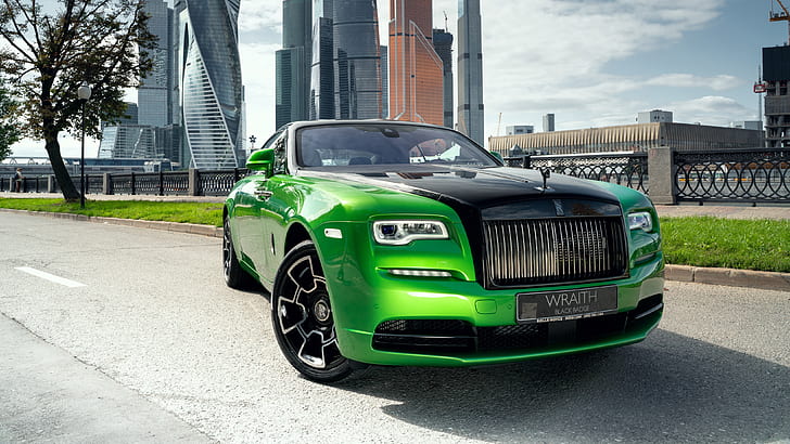 HD wallpaper: Rolls Royce, Rolls-Royce Wraith, Car, Green Car, Luxury Car |  Wallpaper Flare