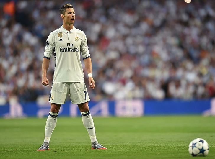 Soccer, Cristiano Ronaldo, Portuguese, sport, stadium, team sport, HD wallpaper