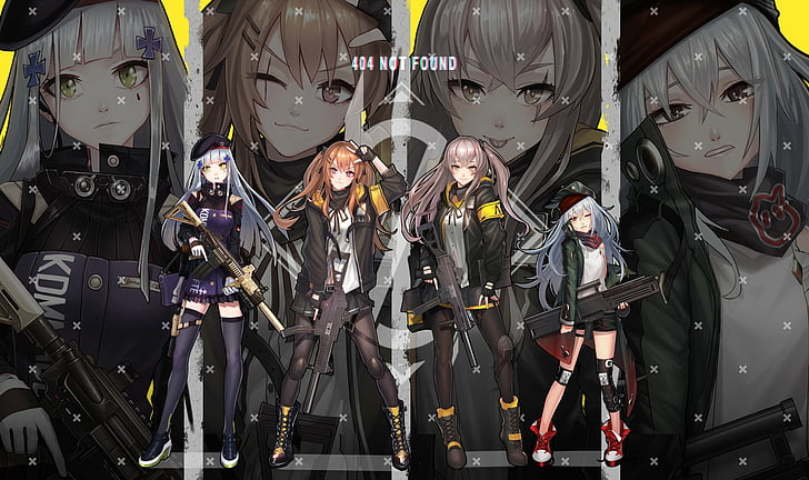 Video Game, Girls Frontline, G11 (Girls Frontline), HK416 (Girls Frontline), HD wallpaper
