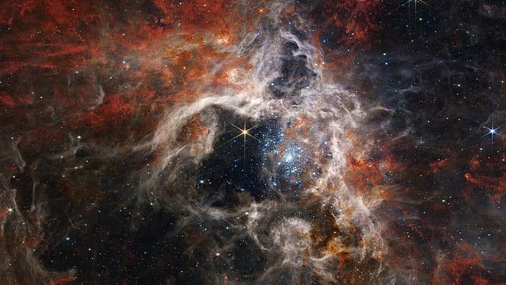 James Webb Space Telescope, Tarantula Nebula, astronomy