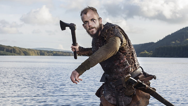 Vikings, Vikings (TV series), Floki, water, one person, men, HD wallpaper