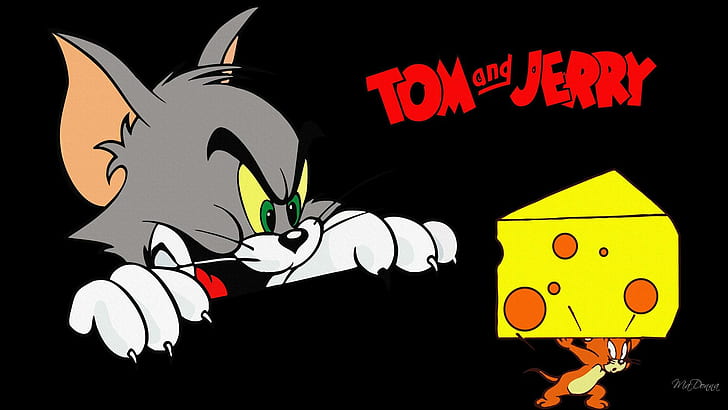 Puss Tom And Mouse Jerry Cartoon Hd Wallpaper For Desktop 1920×1080, HD wallpaper