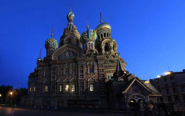 Cathedrals, Church Of The Savior On Blood, Architecture, Dome, HD wallpaper