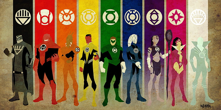 DC heroes digital wallpaper, DC Comics, superhero, Green Lantern
