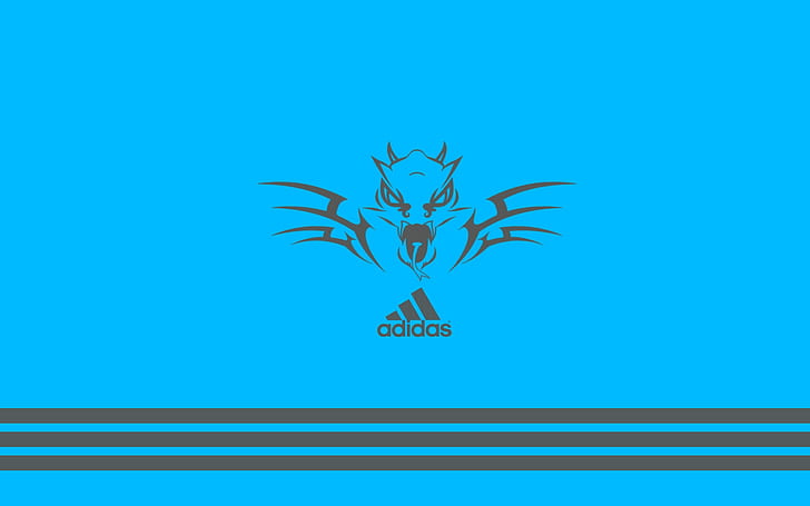 Adidas Fantasy Logo, background, fashion, brand, HD wallpaper