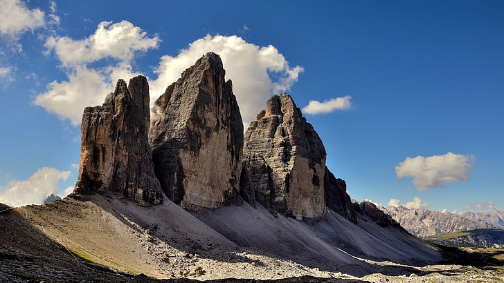 Italy, The Three Peaks Of Lavaredo, Dolomites, HD wallpaper