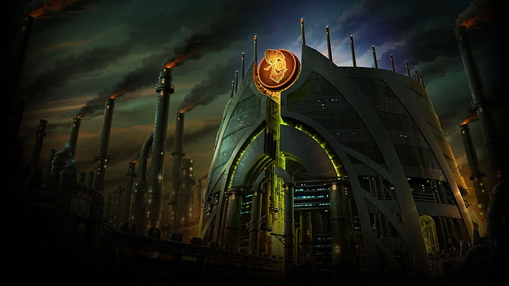 Oddworld: New 'n' Tasty, video games, architecture, sky, built structure