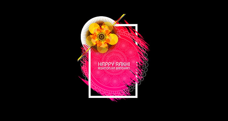 Raksha Bandhan, Happy Rakhi, Hindu festival, Indian festival, HD wallpaper