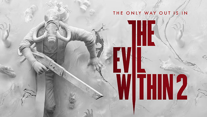 the evil within 2, horror games, harbinger, text, western script, HD wallpaper