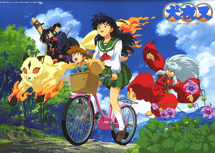 inuyasha kirara kagome anime 2107x1500  Anime Inuyasha HD Art, HD wallpaper