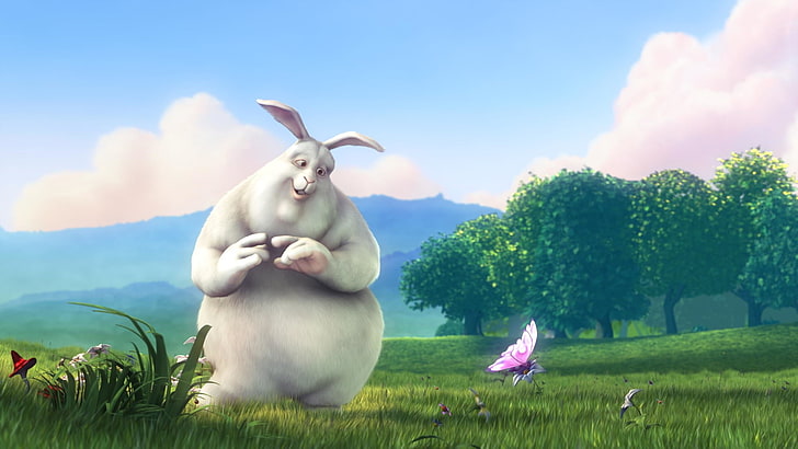 HD wallpaper: Artistic, Cartoon, Bunny, Cute, Hd Animation | Wallpaper Flare