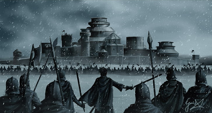 HD wallpaper: game of thrones battle of winterfell | Wallpaper Flare