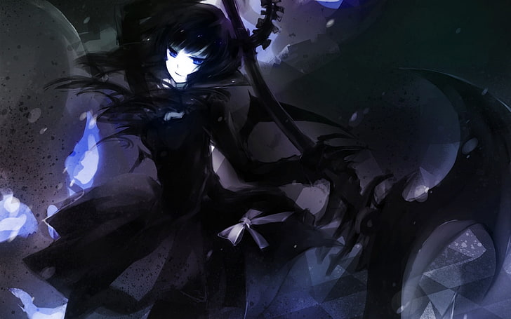 anime girls, Dead Master, Black Rock Shooter, no people, close-up