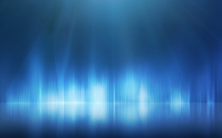 blue frequency wave wallpaper, line, shine, shape, backgrounds