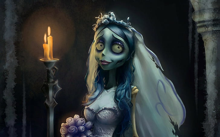 movies, Gothic, Corpse Bride, spooky